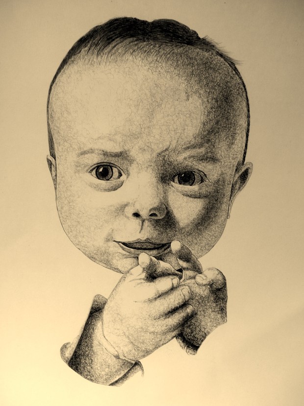 BABY- EXAMPLE OF MY ARTWORK