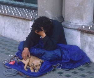 Homeless person