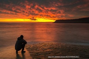 watching the sunrise