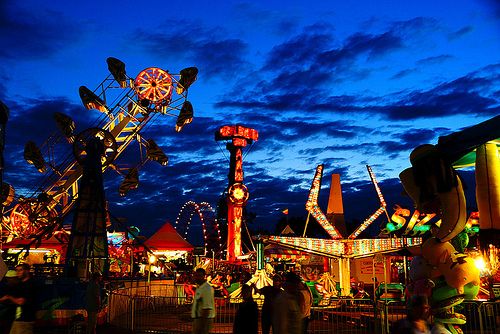 carnival at night
